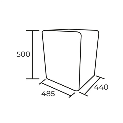 Frigobar Maigas Hs65lb 47l Blanco Línea Hogar