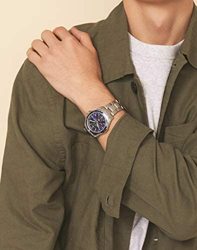 Reloj De Pulsera De Acero Inoxidable Blsv Armitron Para Homb