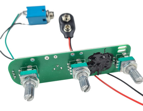 Circuito De Amplificador Activo Electrónico Bajo Eléc...