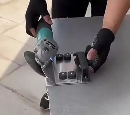 Soporte De Amoladora Angular For Cortar Azulejos En Chaflán