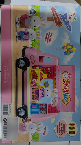 Ternurines Conejo Carrito De Snaks Con Accesorios Bay Dreamy