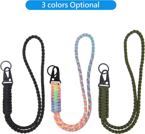 Llavero De Cuerda De Paracaídas Resistente, Collar De Paraca