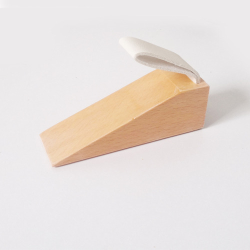 El Tope De Puerta De Madera Evita Resbalones, Absorbe Los Go