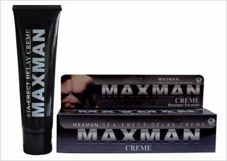Pack 3 Maxman En Crema (3 Cajas  + Retardante Potenciador 