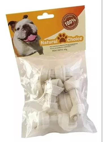 Pack 5 Huesos De Cartílago Para Perro Snack Pequeños