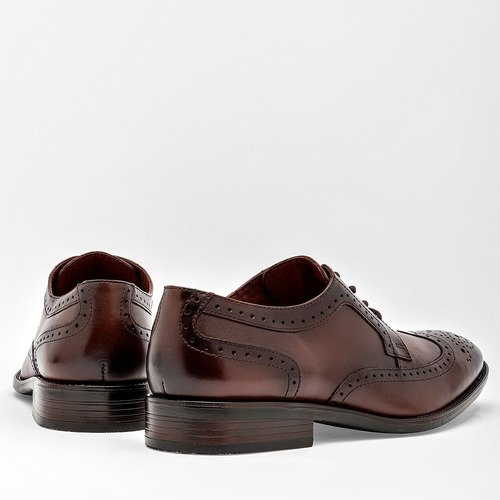 Zapatos Vestir Hombre Christian Gallery Camel Cafe 124-909