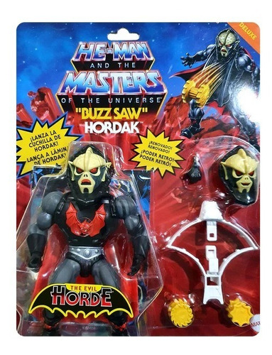 Figura Masters Of The Universe Buzz Saw Hordak Mattel