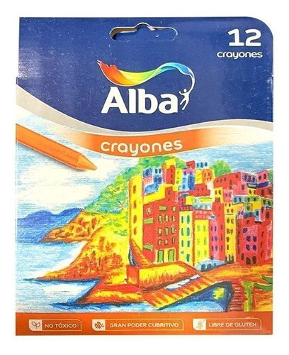 Crayones Finos X12 Alba 60210