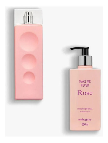 Make Me Fever Rose Mahogany Pefume 100ml + 300ml