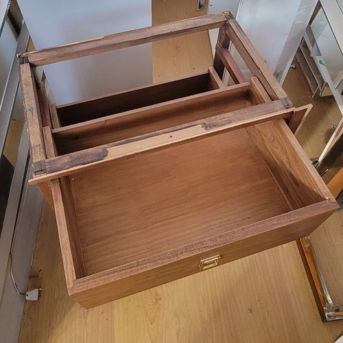 Cajonera 4 Cajones 54x35x69 Interior De Placard Madera Maciz (Usado)