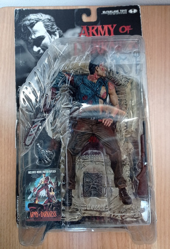 Ash Army Darkness 2000 Movie Maniacs Caja Abierta Mcfarlane