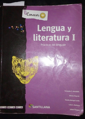 Lengua Y Literatura 1  Santillana