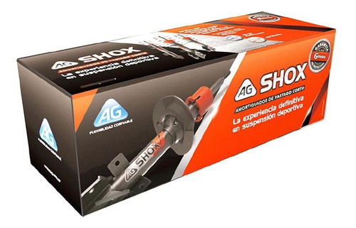 Imagen 4 de 6 de Amortiguadores Vastago Corto Ag Shox Chevrolet Corsa 02-10