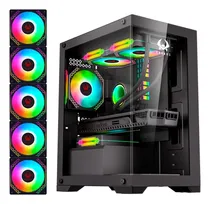 Comprar Gabinete Kronos Diamond Matx, Vidrio Templado, 5 Coolers