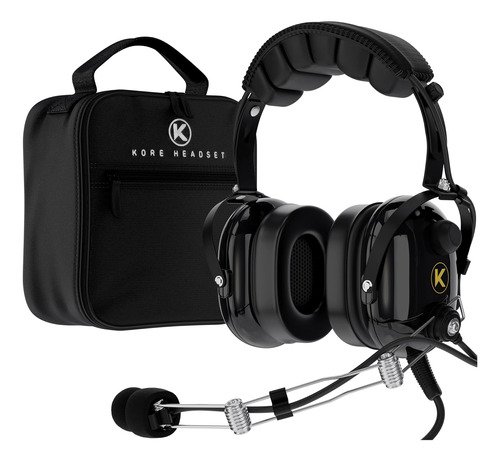 Kore Aviation Auriculares De Aviación General P1 Para Piloto