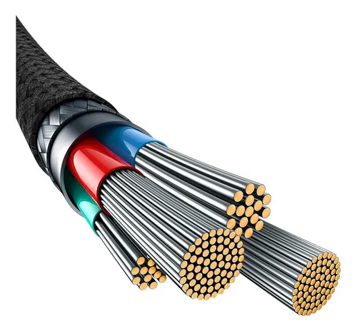 Cable Carga Rápida Baseus Usb A Tipo C 2 M 100w Negro