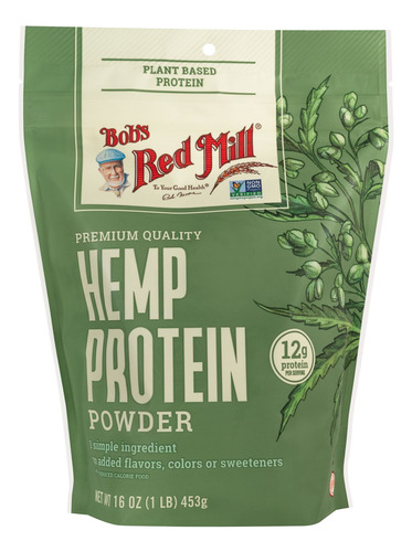 Bobs Red Mill Hemp Protein Powder 453g