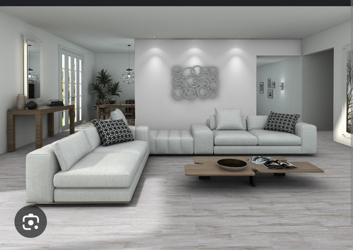 Pura Ceramica Carabobo Olmo 15x60 Gris Claro Mate Piso Pared