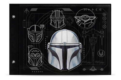 Carpeta N° 5 Dibujo Dos Tapas Star Wars Cartone Mooving