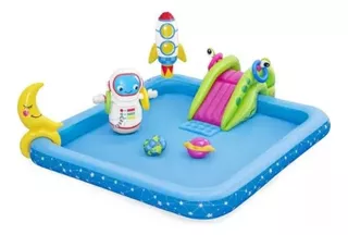 Pileta De Juegos Alberca Para Niños Con Resbaladilla 53126