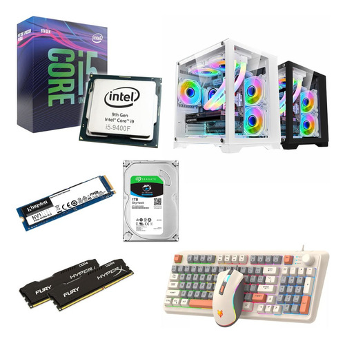Pc Gamer Core I5 3.0ghz 24ram Ssd M2 256gb 1tb Hdd