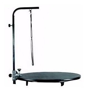 Tabla Circular 65 Cms, Mesa De Grooming Con Paral Y Arnes,