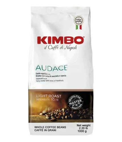 Café Grano Kimbo Espresso Audace 1kg - Grano Entero 