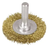Comprar Carda Circular Ondulada Alambre Fino 4  X 0.17 Mm Zanco 1\u002F4 
