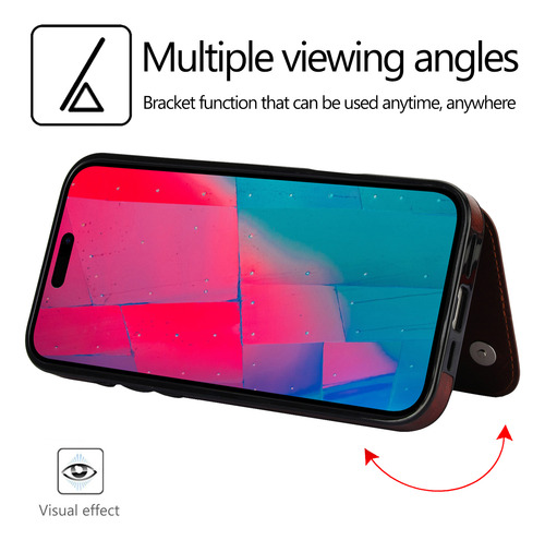 Funda De Piel Sintética De Primera Calidad Para Samsung S20/s21/s22, Tarjetero, Doble Cierre Magnético, Pie De Apoyo, A Prueba De Golpes