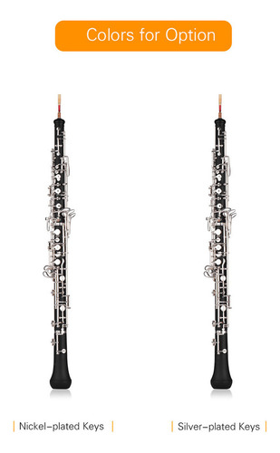 Oboe Profesional Con Llave En C, Estilo Semiautomático