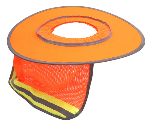 Casco Transpirable Hardhat Accessory, Protector Solar Reflec