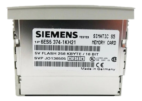 Memoria Flash-eprom 256 Kb Siemens Simatic S5 6es5374-1kh21