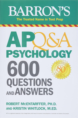 Libro: Ap Q&a Psychology: 600 Questions And Answers