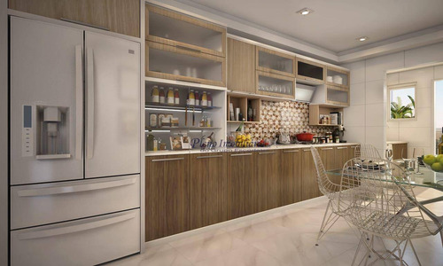 Imagem 8 de 30 de Apartamento Com 3 Dormitórios Sendo 2 Suítes, À Venda, 126 M² Por R$ 790.000 - Vila Guilhermina - Praia Grande/sp - Ap1008