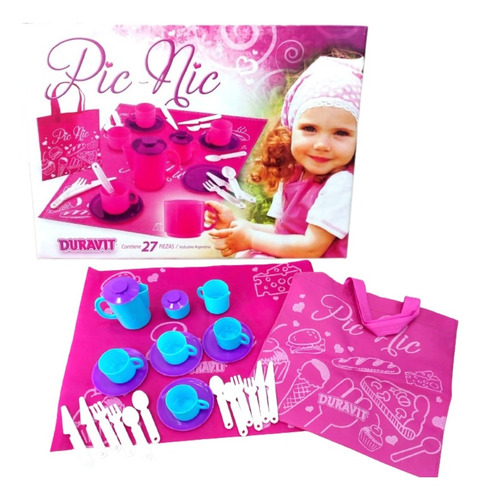 Set De Té- Juego Para Pic-nic 27 Piezas- Duravit- Niña