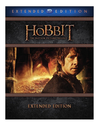 The Hobbit - Trilogía Extendida [blu-ray] , Pack De 9 Discos