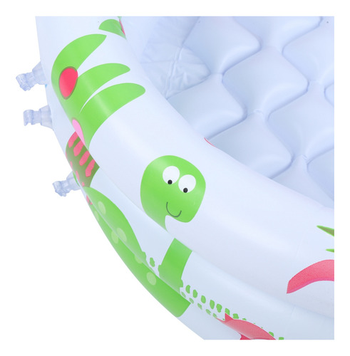 Minialberca Inflable Redonda Con Dinosaurios Para Niños Pequ