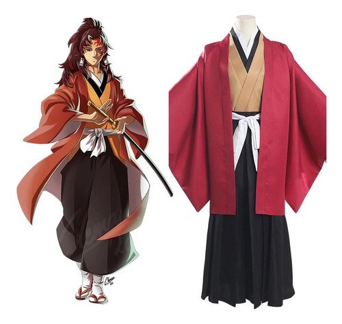 Disfraz Cosplay Yoriichi Demon Slayer Kimetsu No Yaiba 