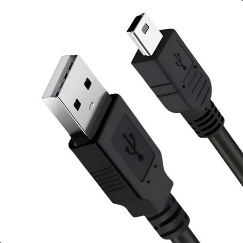 Kit 10 Cabos Carregador Mini Usb V3 50cm Gps Atacado