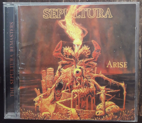 Cd (vg+) Sepultura Arise Ed Br 1997 Re Rem Golden Cd