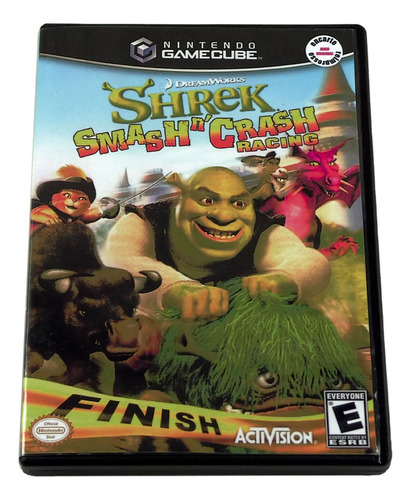 Shrek Smash N Crash Racing Original Nintendo Gamecube