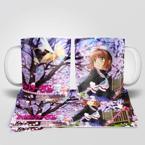 Sakura Card Captor Sakura Kinomoto Taza Tu Propio Estilo #12