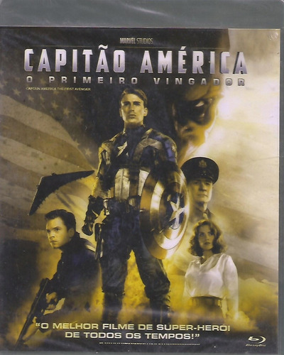 Blu-ray - Capitão América O Primeiro Vingador - Lacrado