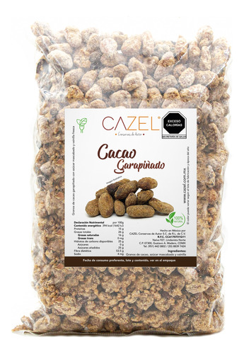 Cacao Garapiñado Azúcar Mascabado 4 Kg