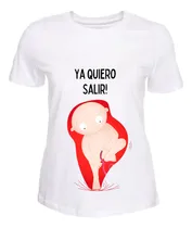 Comprar Remera Baby Shower, Futura Mamá, Embarazo, Ya Llego.