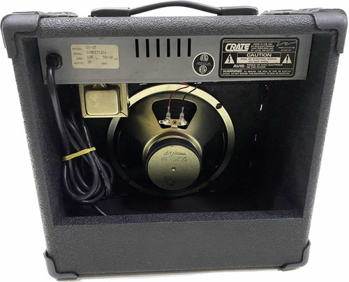 Crate Amplificador Guitarra Made Usa Raridade Novo Mostruari