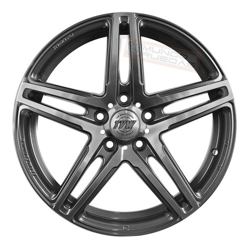 Kit X 4 Llanta Fiat Toro R17 5x110 Tvw Vitorio + Envios