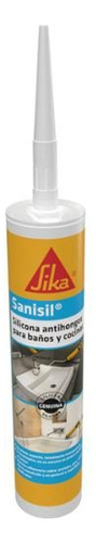 Sika Sanisil Silicona Baños Cocinas Antihongos 280 Ml