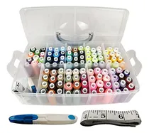 Comprar Hilo De Coser 100 Colores 40s\u002F2 250 Yardas Por Carrete - Set