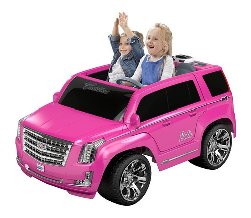 Power Wheels Barbie Cadillac Escalade Montable Mp3 